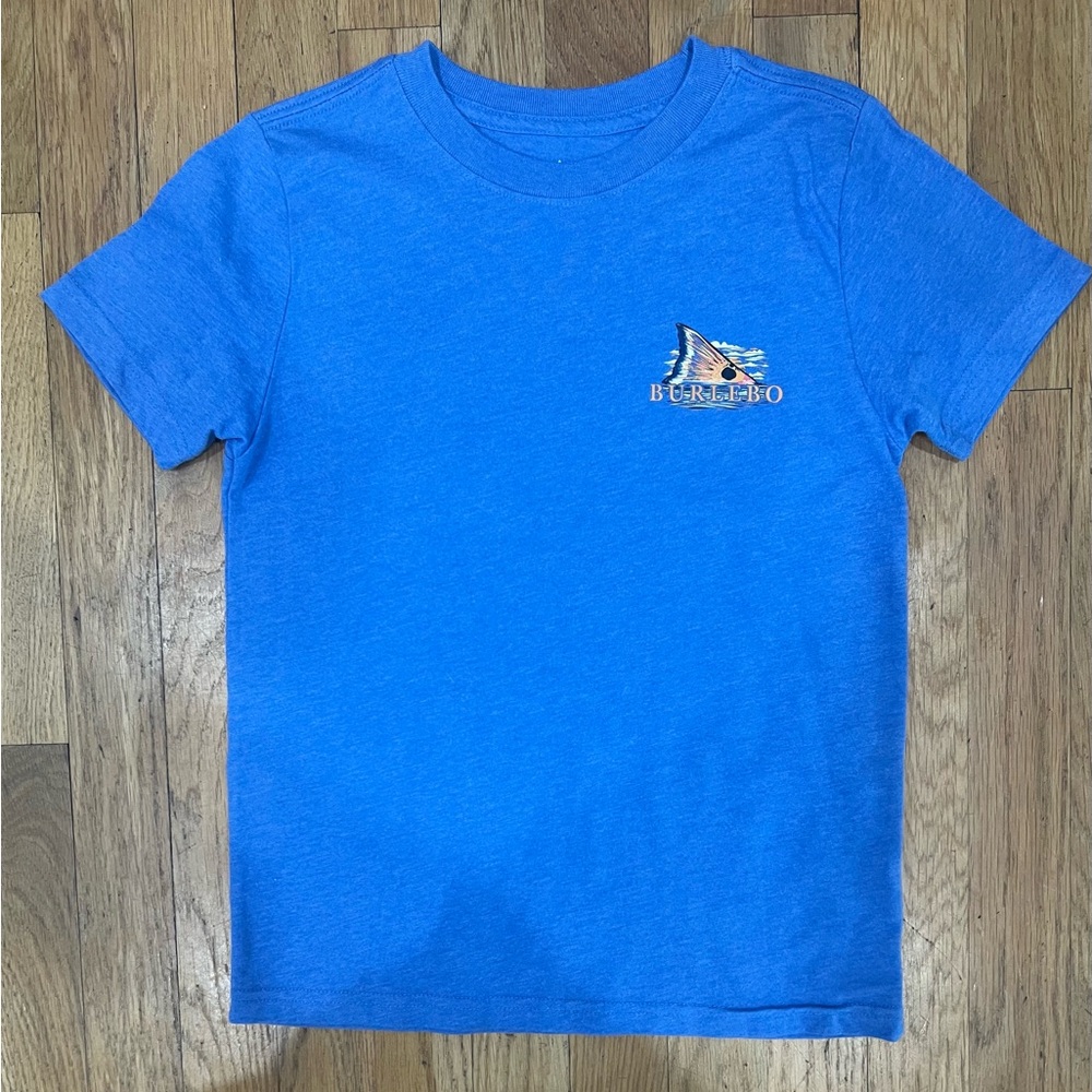 BURLEBO Blue Short-Sleeve Tee Size Medium (8)